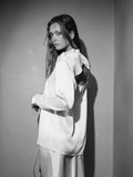 Laura Blouse - Sky Blue Snake