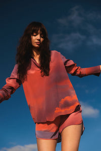 Silk Short - Riviera Sunset