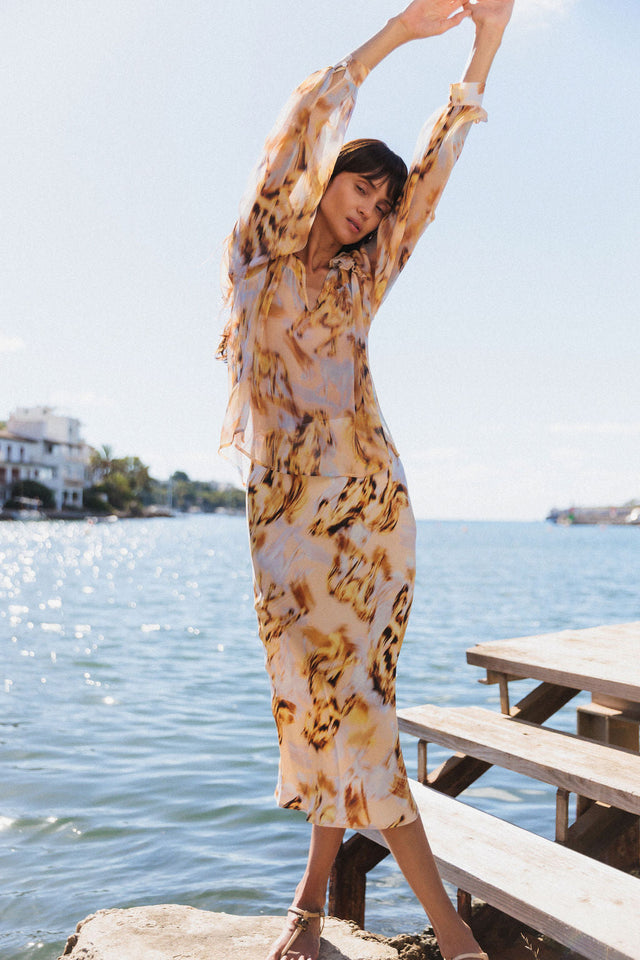 Siena Slip Skirt - Wild Horse