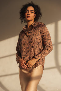 Siena Slip Skirt - Champagne