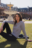 B/W Stripe T-Shirt - Long Sleeve