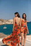 Alexa Tank - Orange Tropical
