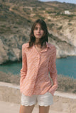 Sophie Blouse - Pink Chain