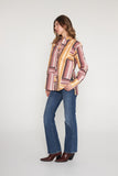 Eli Boyfriend Blouse - Bardot Stripe