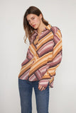 Sophie Blouse - Bardot Stripe