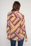 Sophie Blouse - Bardot Stripe