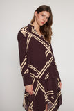 Daria French Cuff Silk Blouse - Bardot Polka