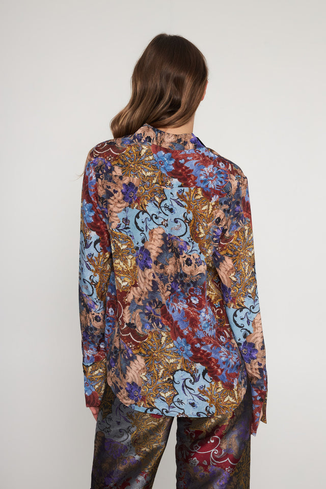 Sophie Blouse - Paisley Patchwork