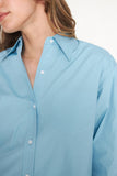 Eli Boyfriend Blouse - Sky Blue