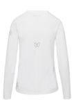 Embroidered Cotton T-Shirt Long Sleeve - Butterfly