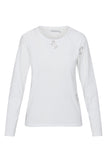 Embroidered Cotton T-Shirt Long Sleeve - Horse
