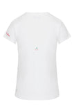 Embroidered Cotton T-Shirt - Cherry