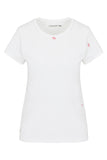 Embroidered Cotton T-Shirt - Bisou
