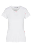 Embroidered Cotton T-Shirt - Red Heart