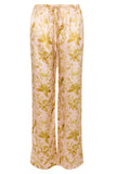 Parisa Silk Pant - Island Motif
