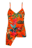 Alexa Tank - Orange Tropical