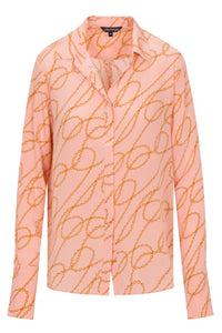 Sophie Blouse - Pink Chain