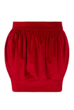 Velvet Skirt - Red