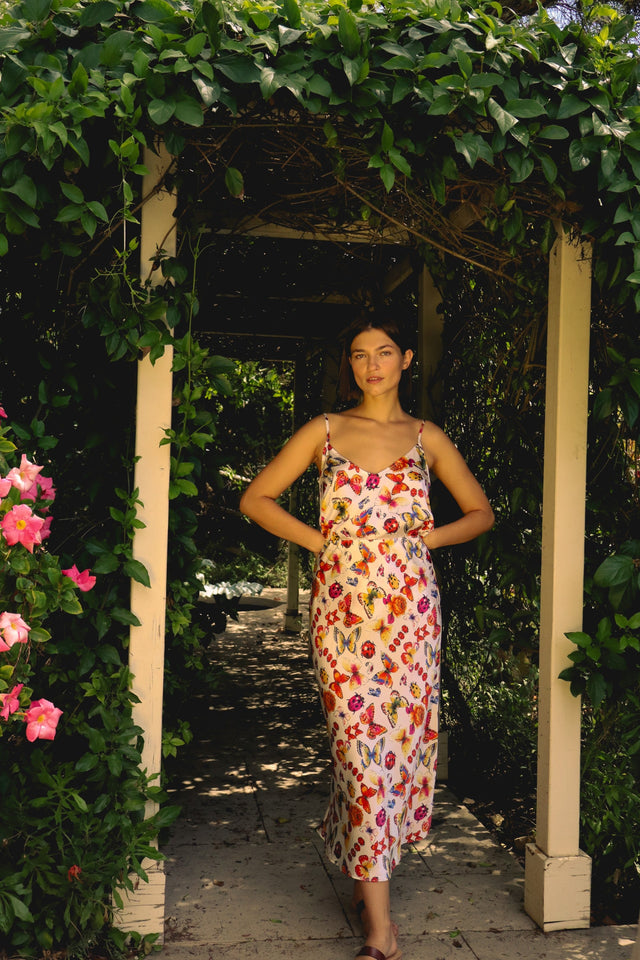 Siena Slip Skirt - Ladybug