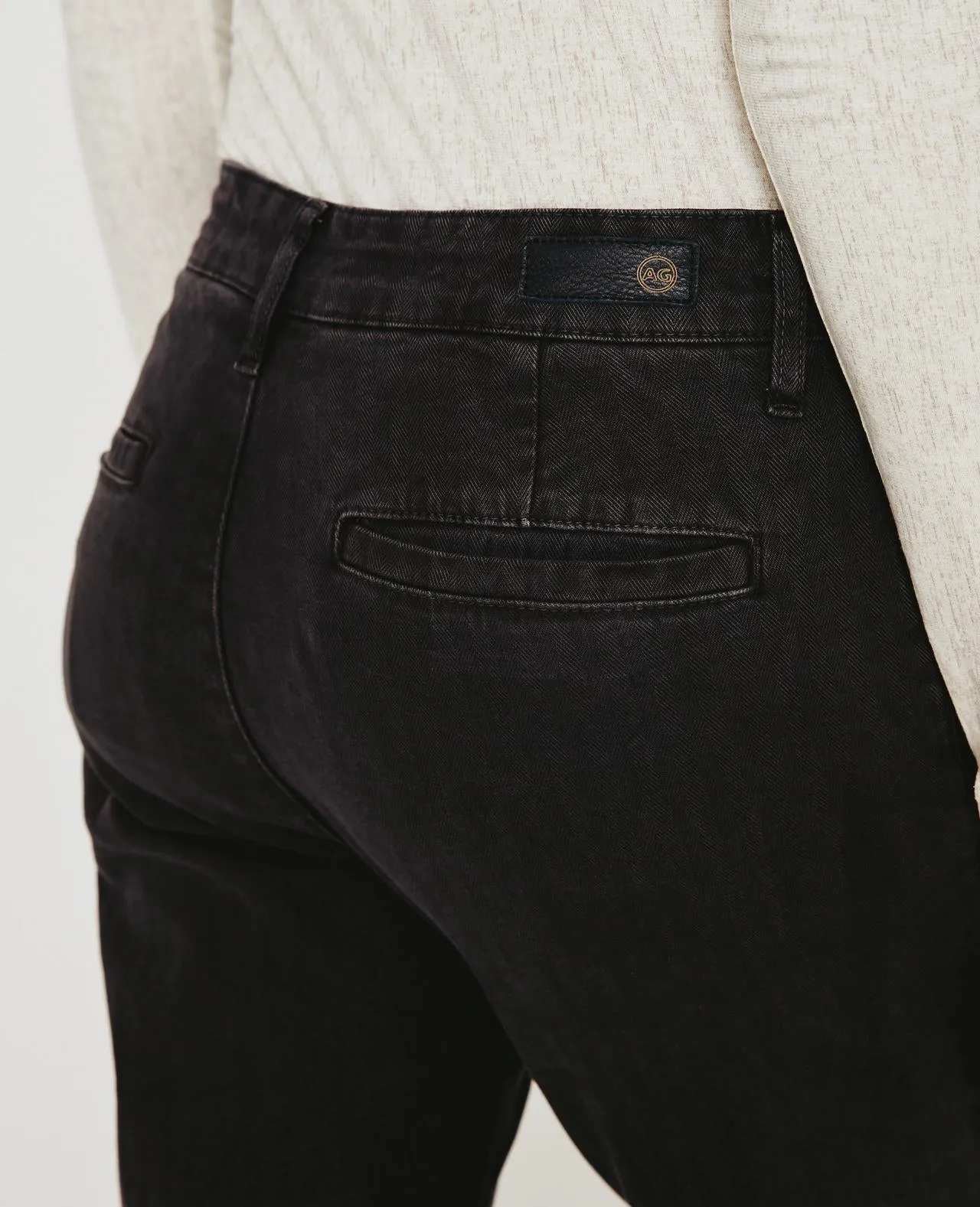 AG Caden Pant in Sulpher Black