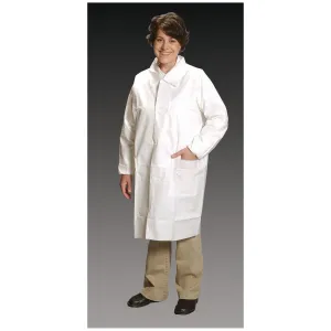 Alpha Protech Critical Cover Comfortech Lab Coats Lab Coat, Xxx-Large, 3 Pockets, Tapered Collar, Elastic Wrist, 25/Cs