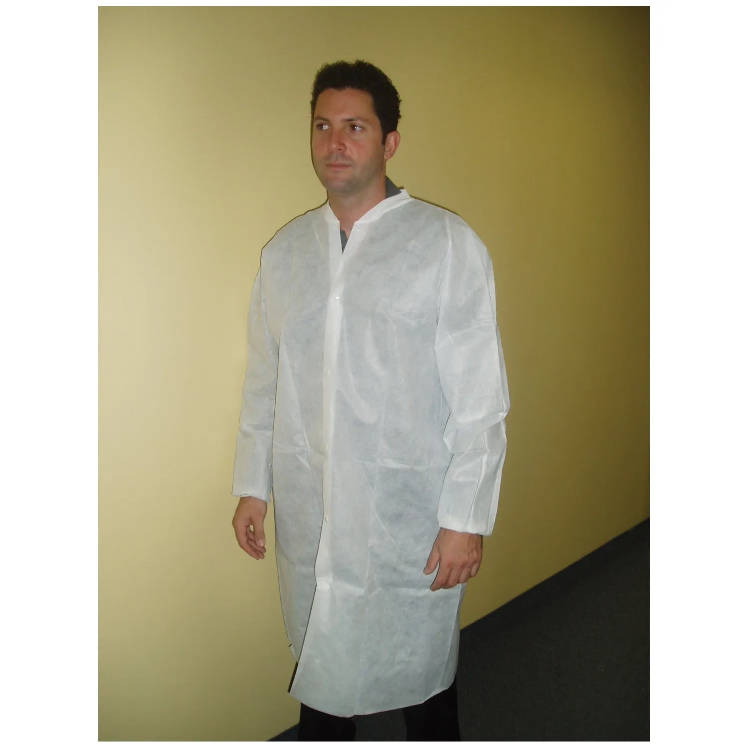 Amd Medicom Premium White Lab Coats Lab Coat Wht Lf Md 50/Cs