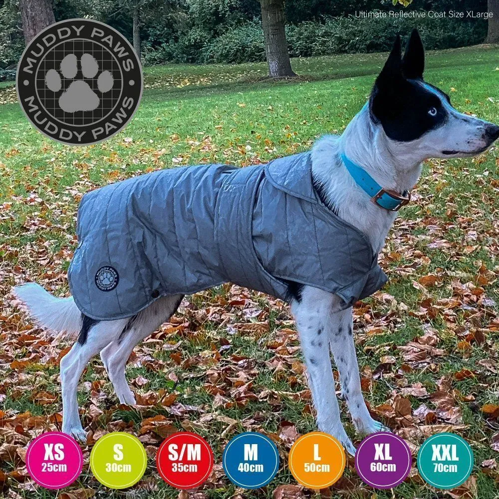 Ancol 50cm Ultimate Reflective Dog Coat - Large