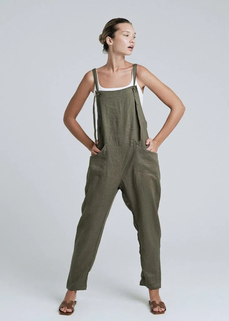 Artista Linen Overalls