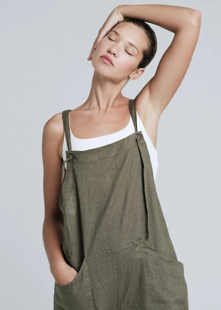 Artista Linen Overalls