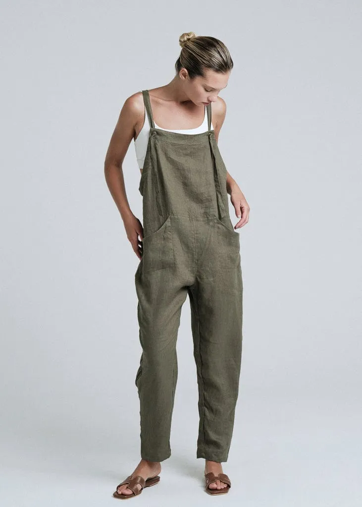 Artista Linen Overalls