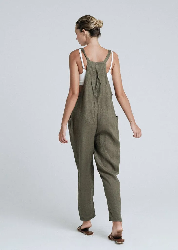 Artista Linen Overalls