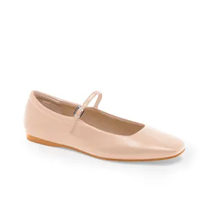 BAILATIRA NUDE FLATS (Square-Toe)