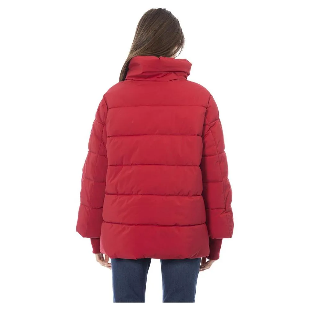 Baldinini Trend Red Polyamide Women Jacket