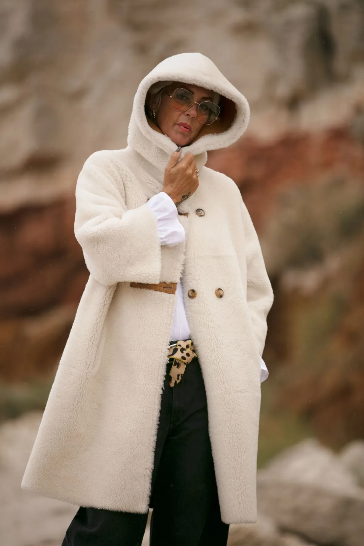 Bear Shearling Coat