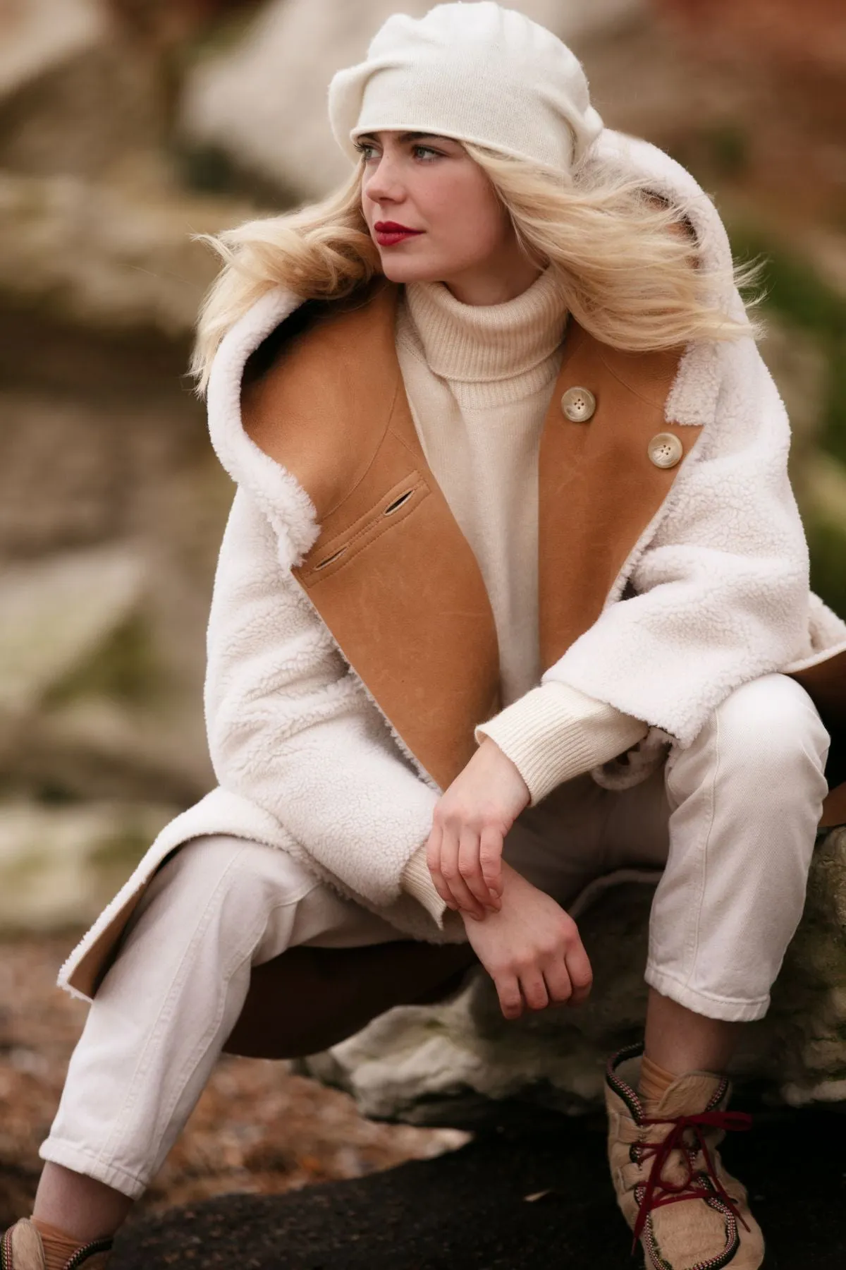 Bear Shearling Coat