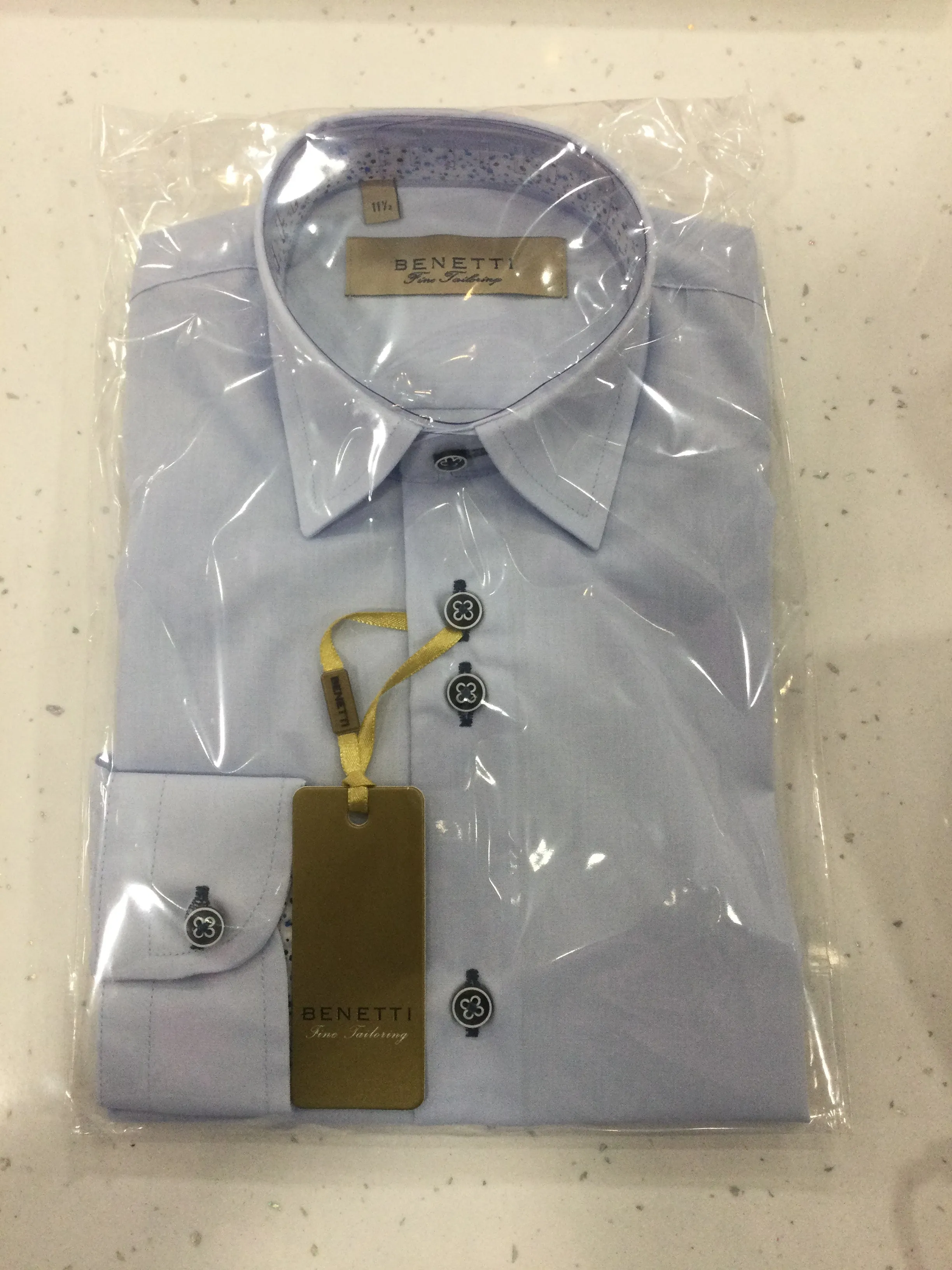 Benetti Boys Blue Shirt