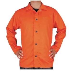 Best Welds Premium Flame Retardant Jacket, 2X-Large, Orange, 1230-XXL