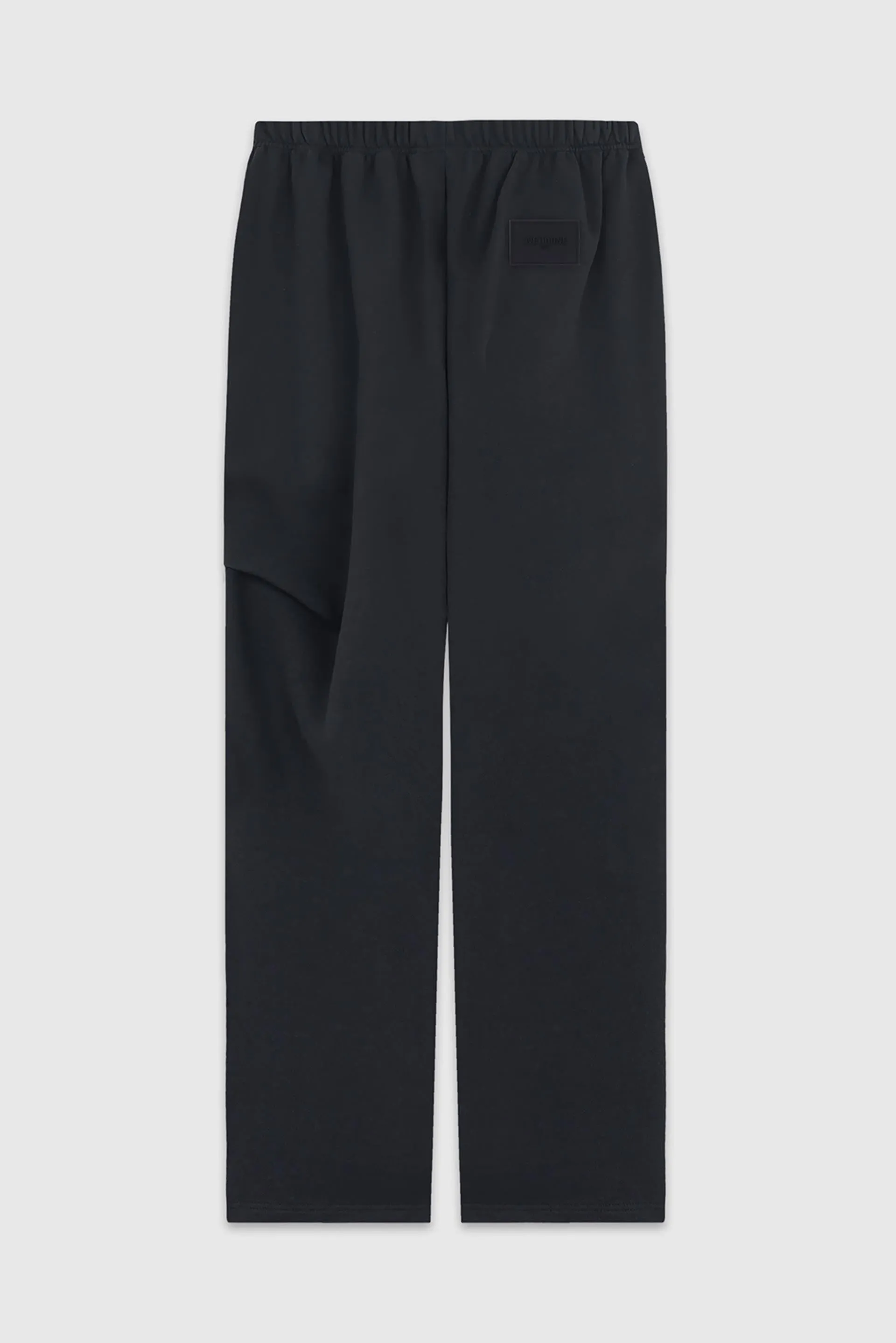 Black Logo Wide Jogger Pants