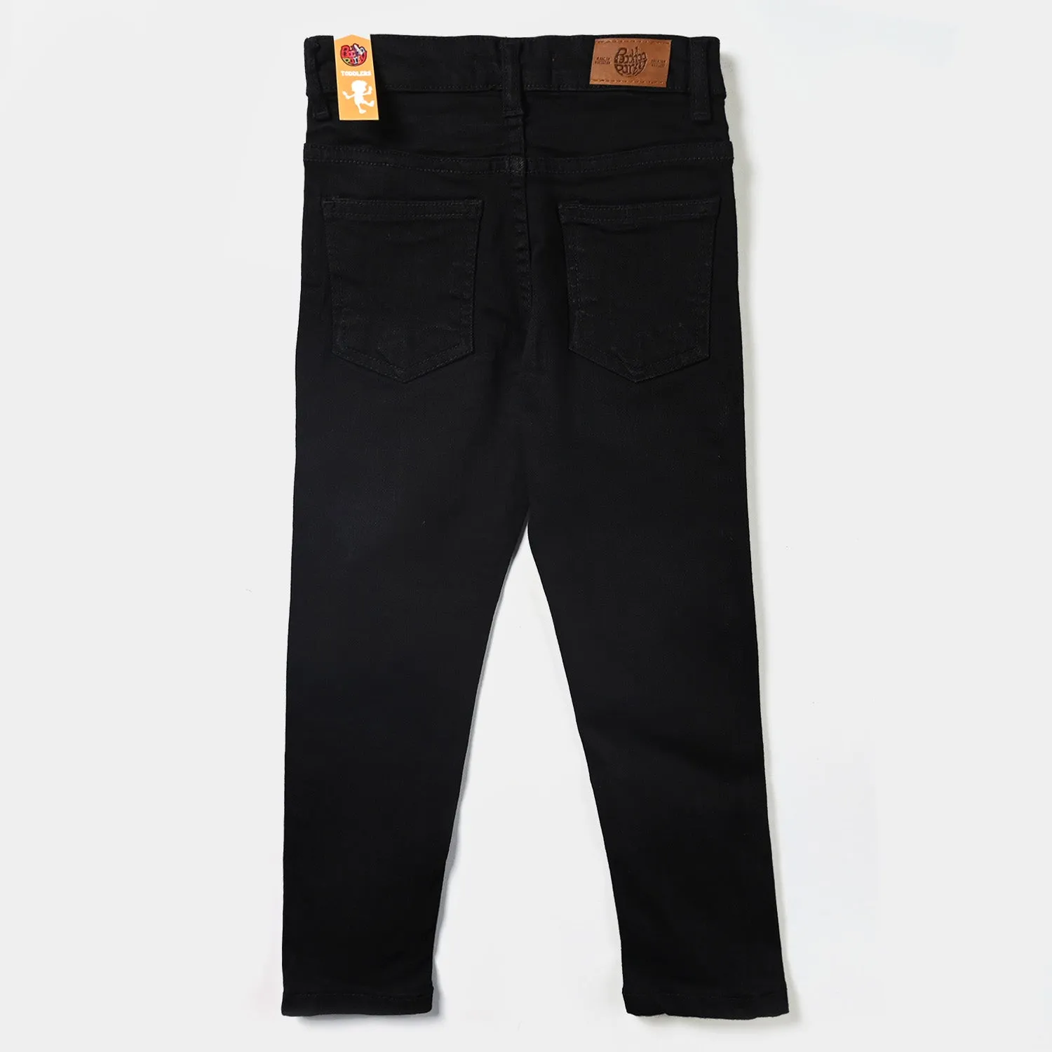 Boys Denim Stretch Pant Basic-BLACK