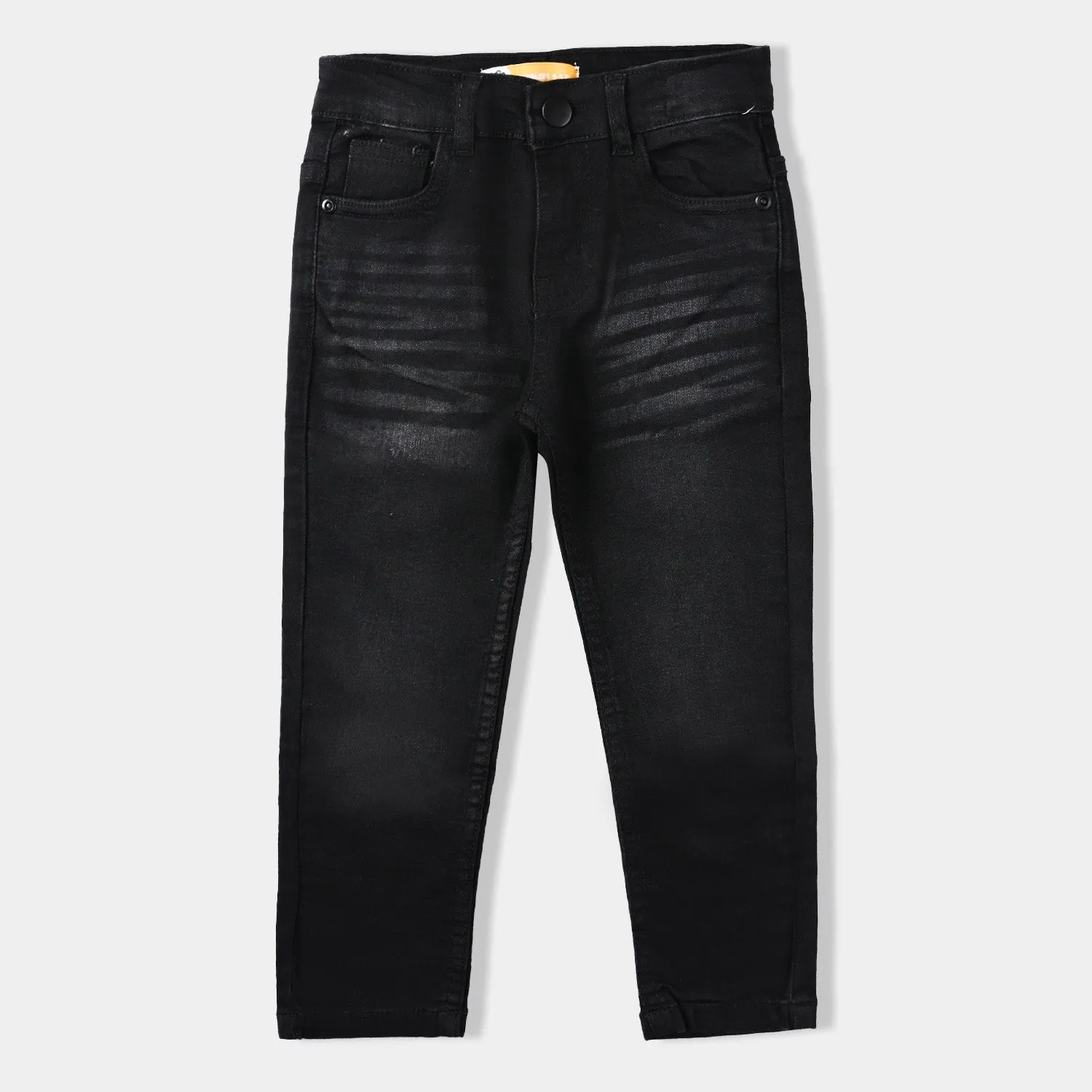 Boys Denim Stretch Pant Black Grind-BLACK