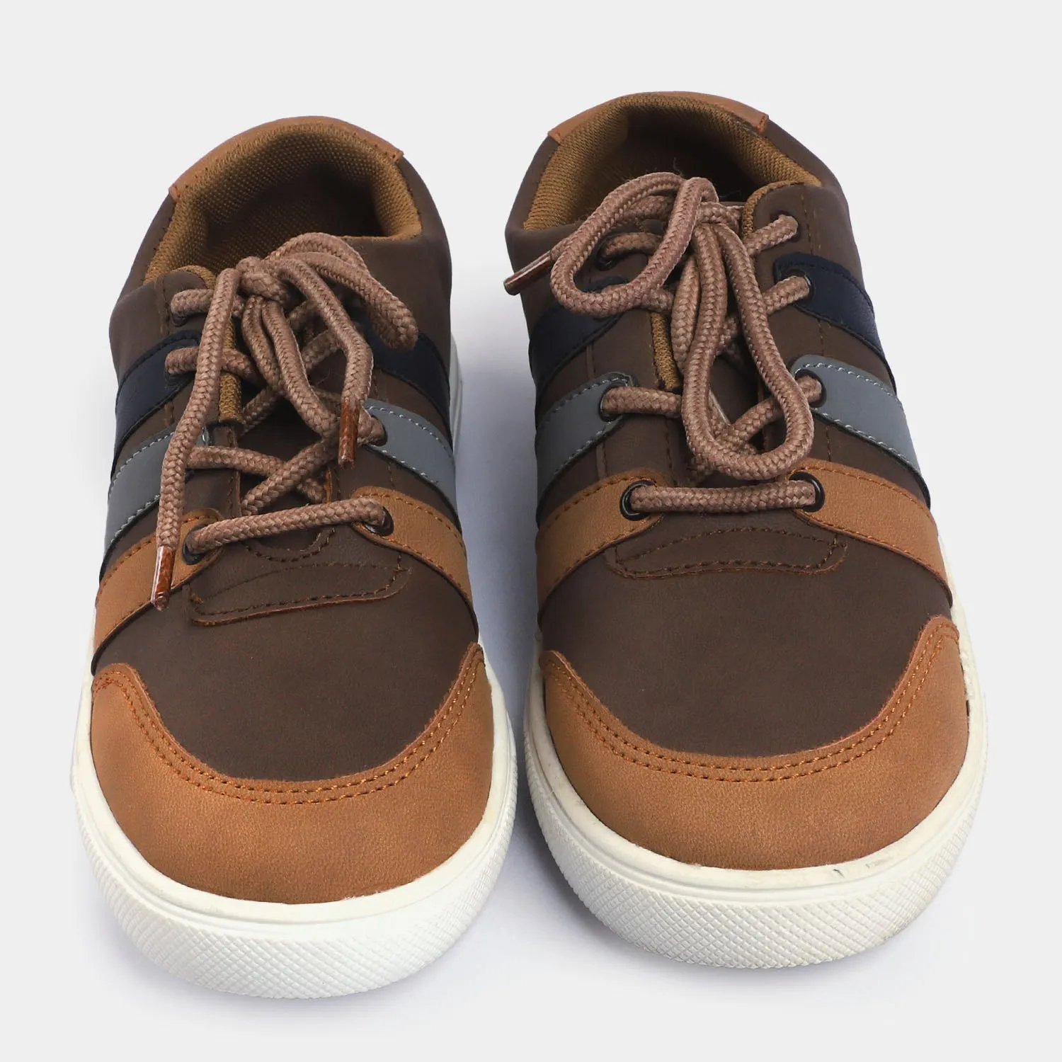 Boys Sneakers 203-42-BROWN