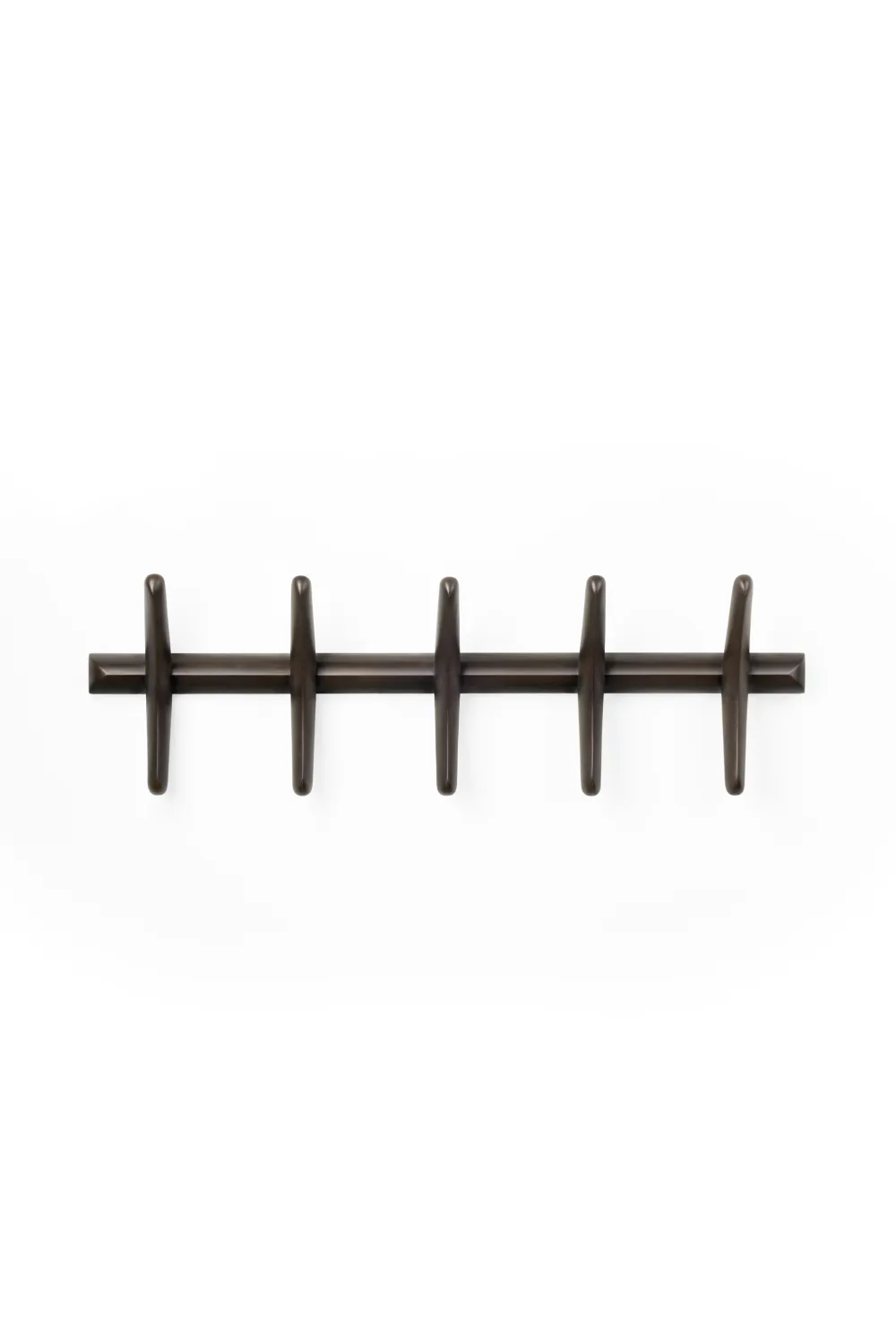 Brown Mahogany Wall Coat Rack | Ethnicraft PI