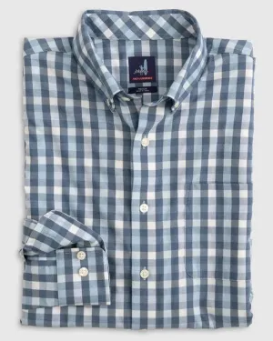 Cane Performance Button Up Shirt in Oceanside by Johnnie-O