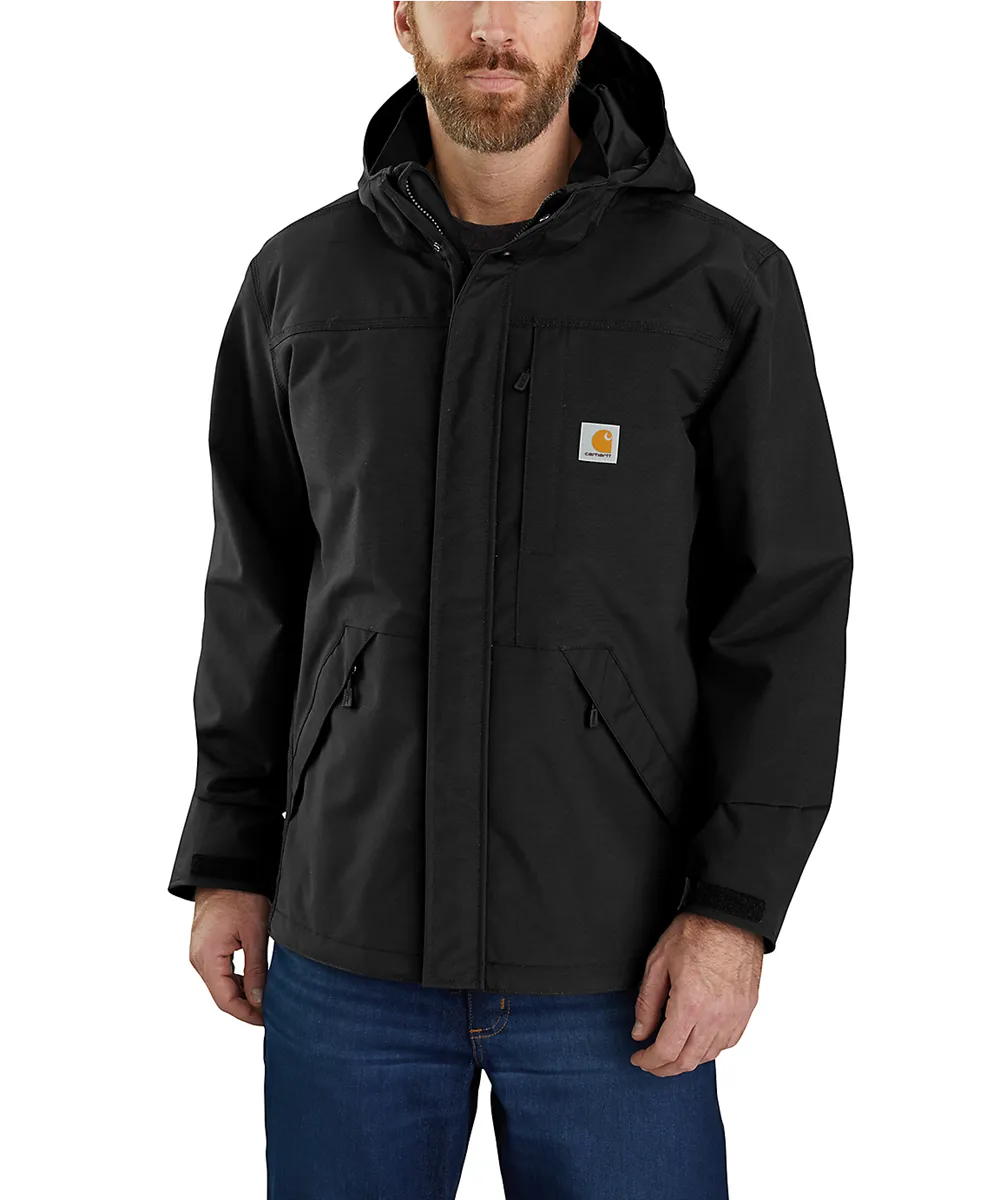 Carhartt Men's Waterproof Shoreline Jacket - Black