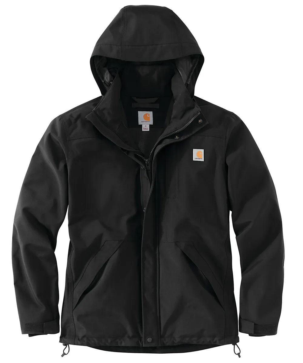 Carhartt Men's Waterproof Shoreline Jacket - Black