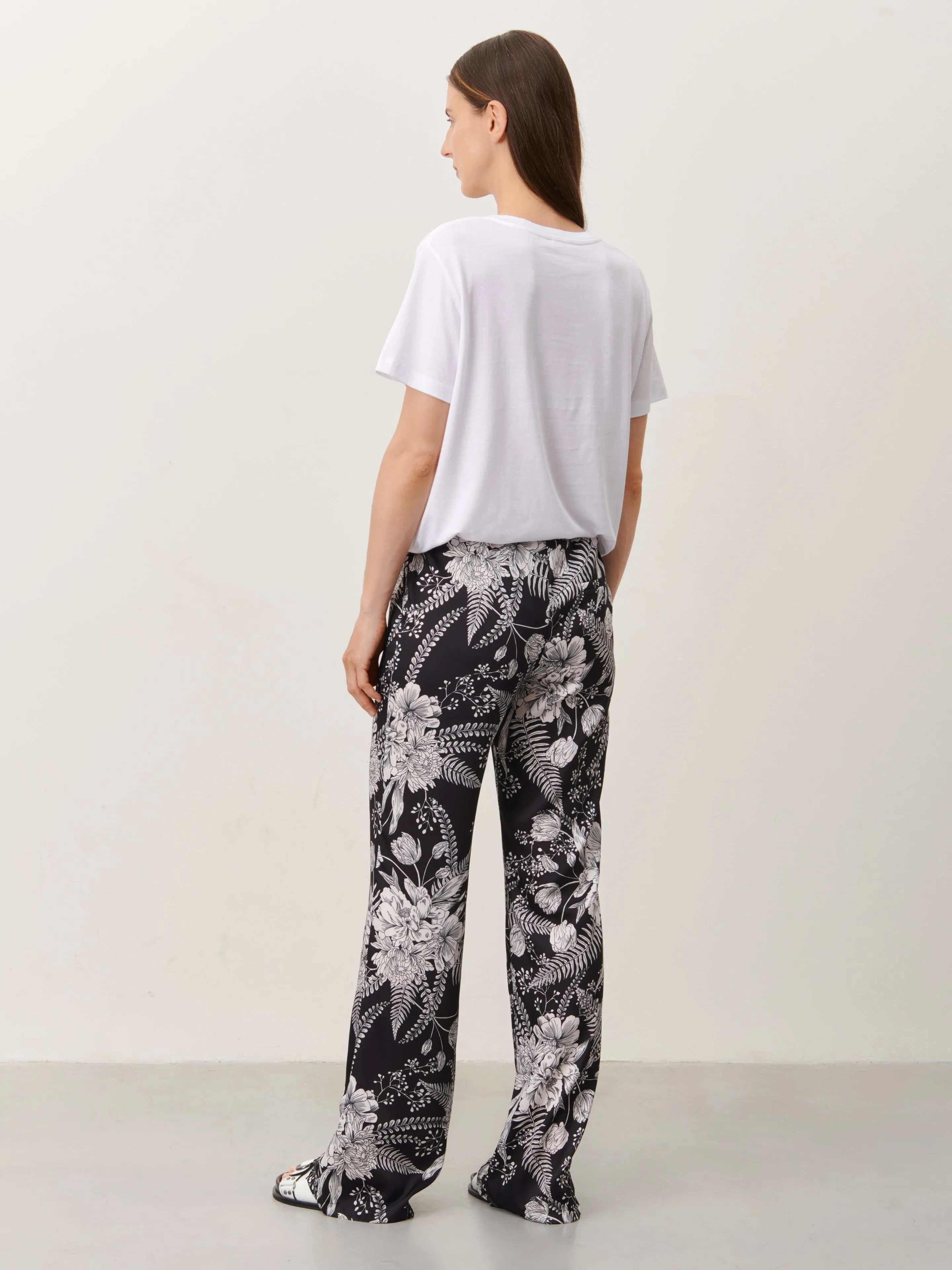 Carola Pants | Black White