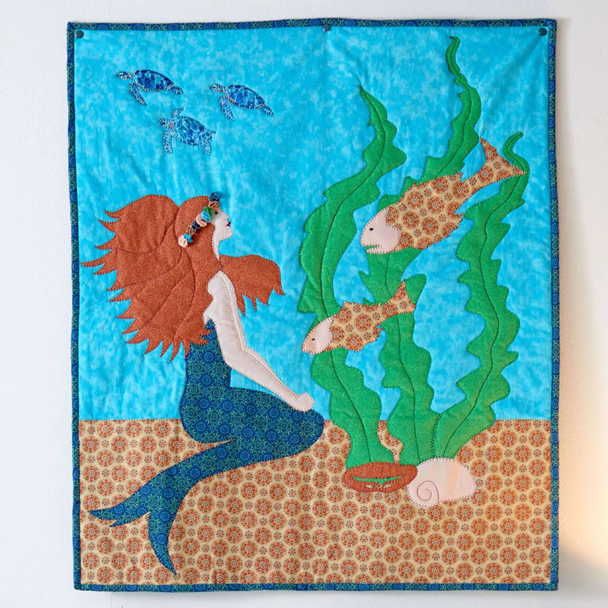 Coats & Clark Sewing Whimsical Mermaid Wall Hanging