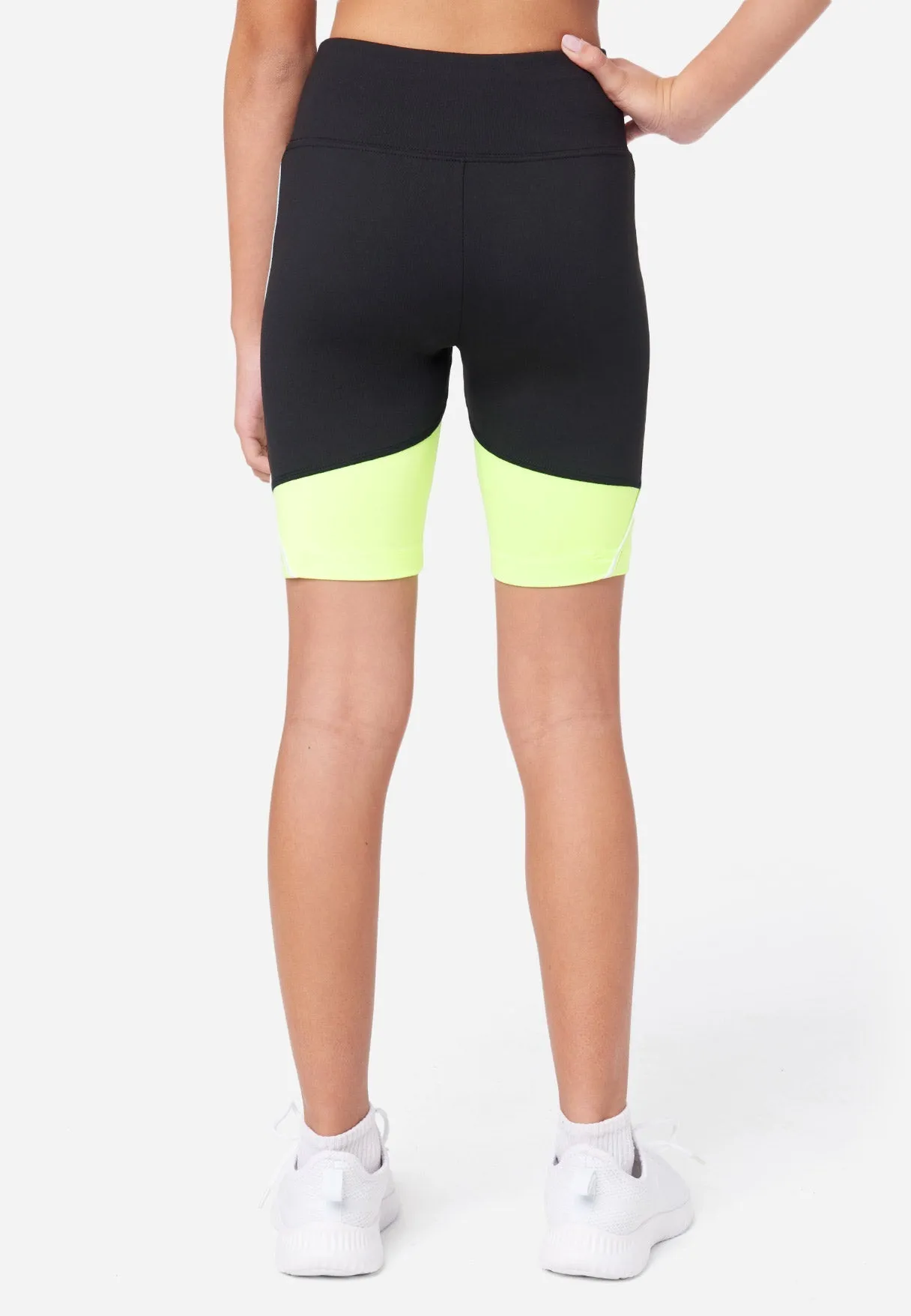 Collection X by Justice Color Block Bike Shorts