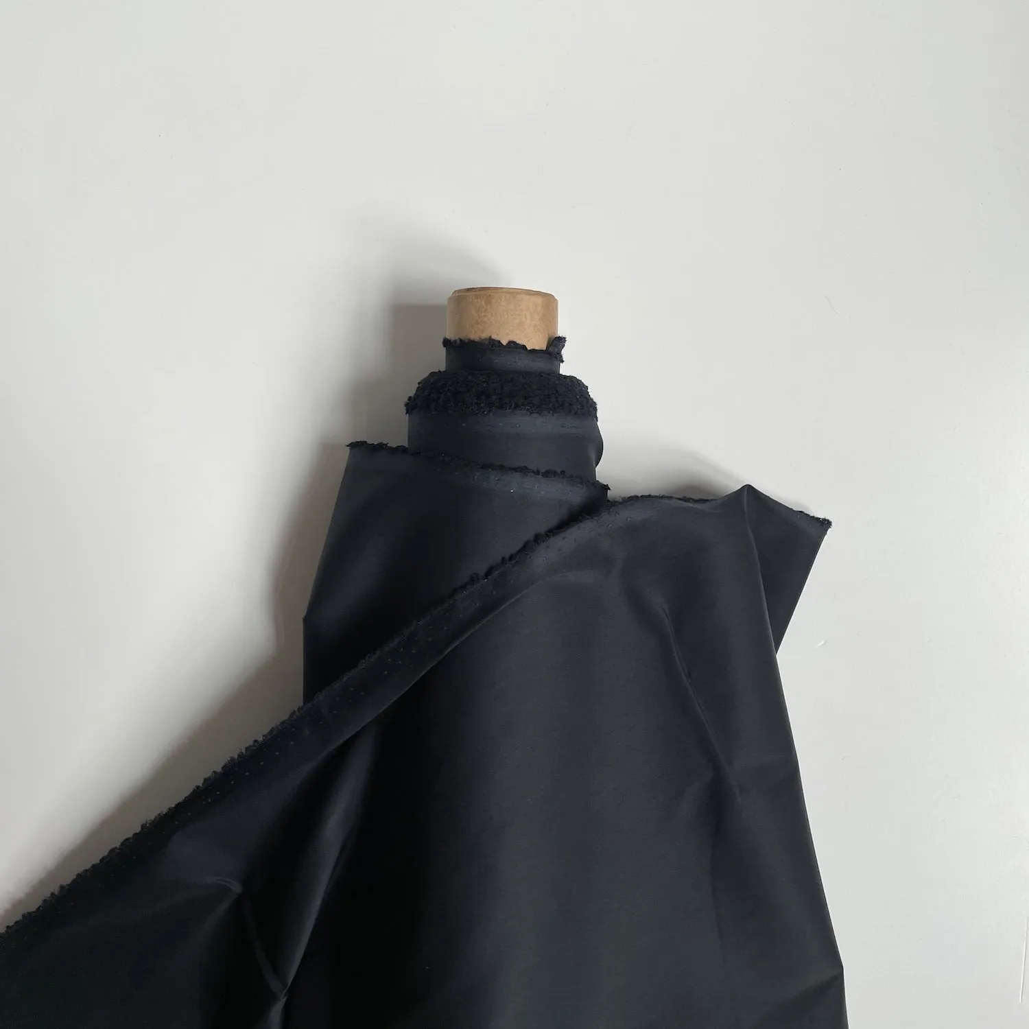 Cotton Stretch Poplin - Black