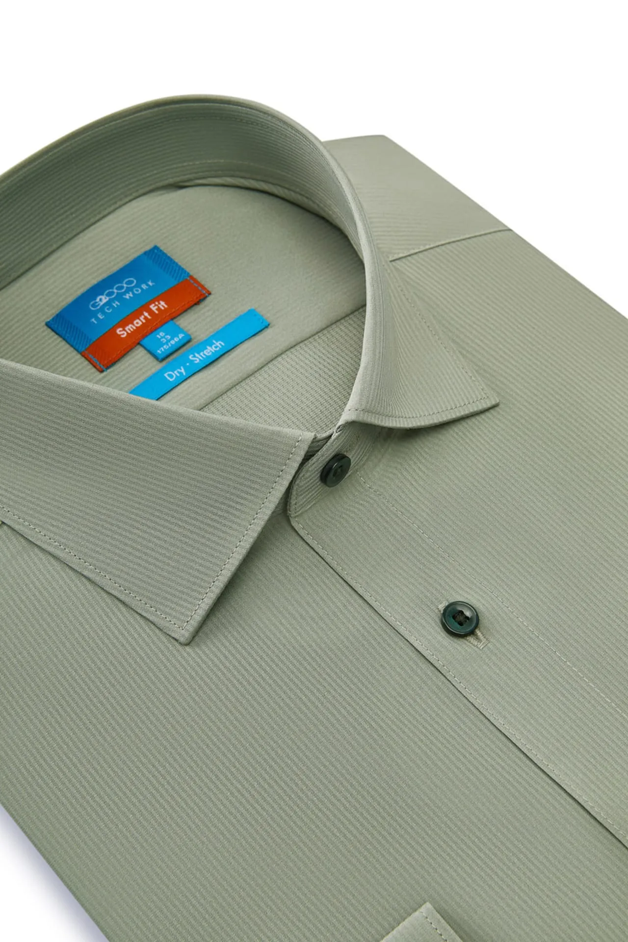 Dry Stretch Textured Smart Fit Shirt